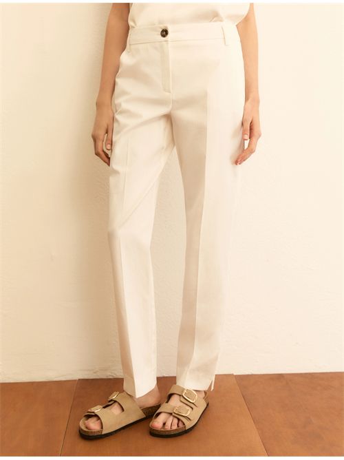 Pantalone slim fit in gabardina EMME MARELLA | EMMTUNICA288/001